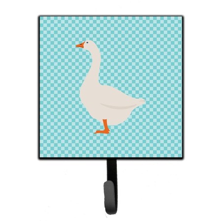 Carolines Treasures Embden Goose Blue Check Leash or Key Holder BB8066SH4